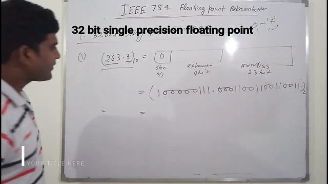 PPL9:IEEE 754 Floating-Point Representation 32 Bit Single & Double Precision Hindi смотреть онлайн