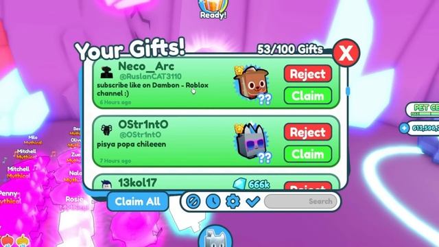 ??*НЕУЖЕЛИ!* ВОТ ТЕПЕРЬ ТОЧНО МЫ БЕСПЛАТНО ПОЛУЧИМ HUGE EXQUISITE CAT в PET SIMULATOR X ROBLOX! смотреть онлайн