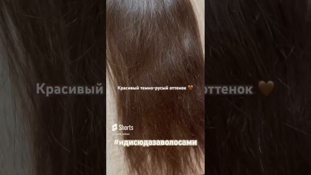 Темно-русый, оттенок 2🤎