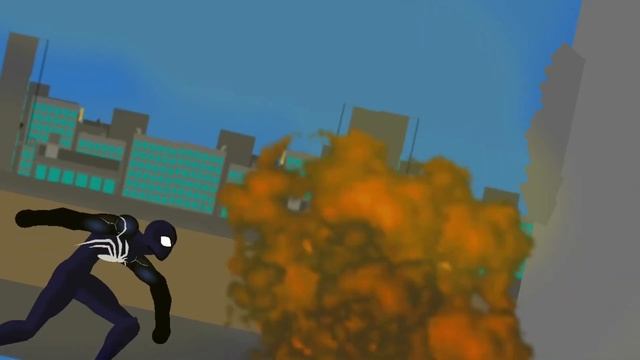 Spider-Man 2099 vs￼ ps4￼ Symbiote Spider-Man |stick nodes animation| смотреть онлайн