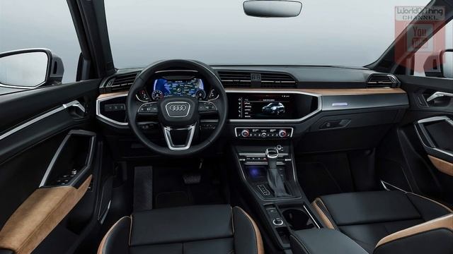 2019 Audi Q3 45 TFSI. 2.0 l4 turbo 230hp смотреть онлайн