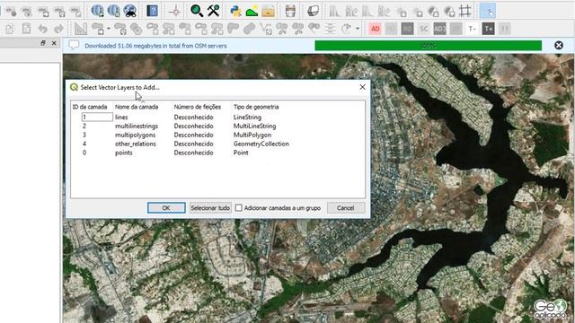 Baixar dados do OpenStreetMap (OSM) no QGIS смотреть онлайн