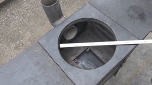 Печь для казана. Печь на дровах своими руками. Cauldron oven.