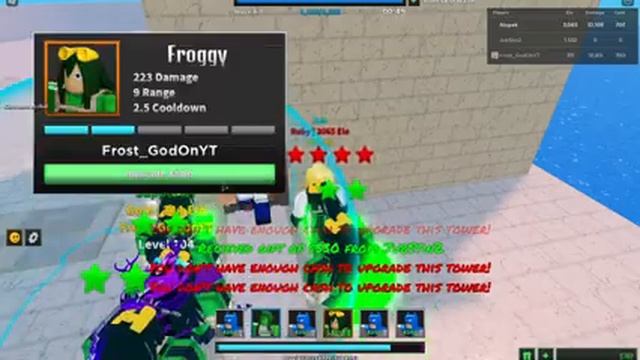 Banner Only Challenge in Ultimate Tower Defense Roblox (Ft. Frost God) смотреть онлайн