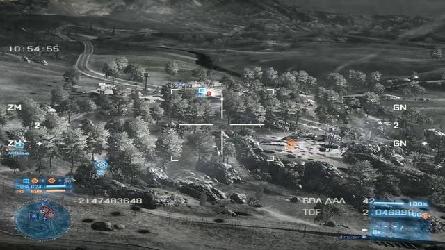 Летаю на вертолете в Battlefield 3 смотреть онлайн