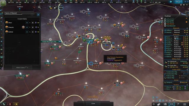 Stellaris Roleplay Multiplayer Session 5 Ep29 Holy Folivoran Supremacy! смотреть онлайн