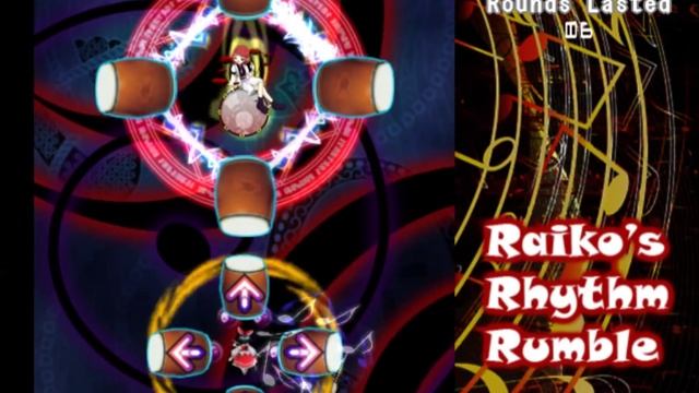 Danmakufu - Raiko's Rhythm Rumble! смотреть онлайн