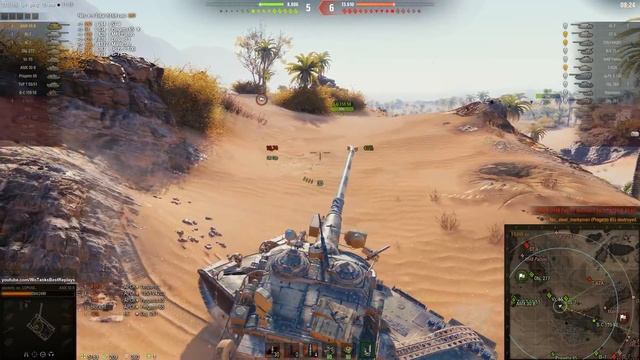 AMX 50 B - KING OF THE DESERT #15 - World of Tanks смотреть онлайн