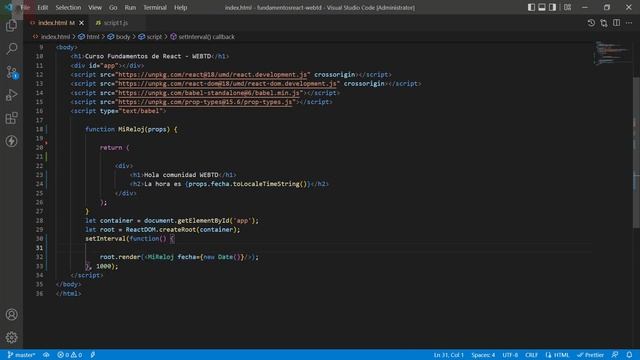 ReactJS | Class Components en React - Estado en ReactJS (parte 2) смотреть онлайн