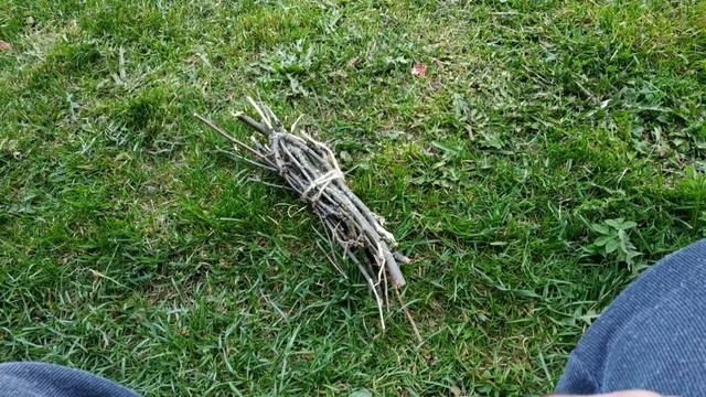 Оригинальная утилизация веток на дачном участке. +Небольшая весенняя зарисовка. смотреть онлайн