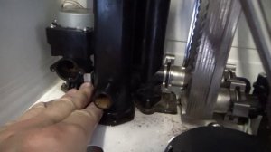 Навьен Делюкс.Снимает трёхходовой кран.Проверка.Разборка.