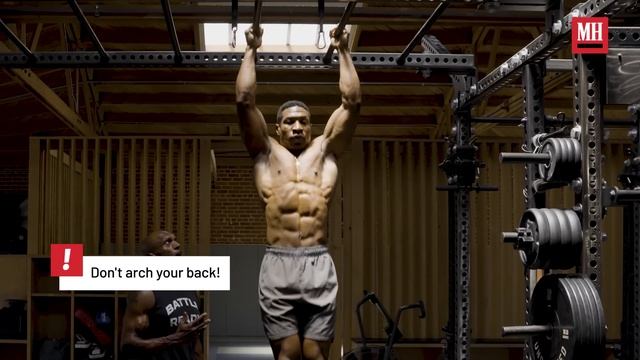 Jonathan Majors Shares His Intense Creed 3 Back and Core Workout | Train Like | Men's Health смотреть онлайн