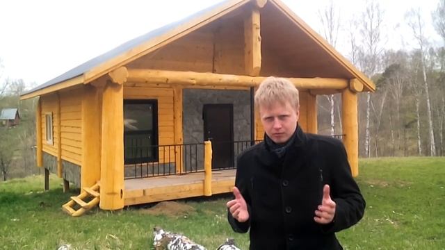 Каркасно-рубленные дома. Post And Beam