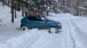 Suzuki Ignis off road, Jimny - mud and snow