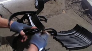 Как собрать фрезу на мотоблок