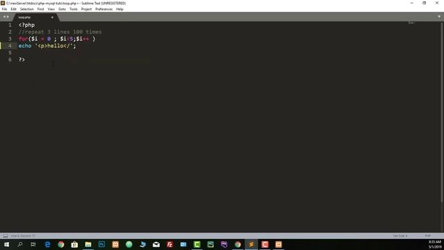 PHP & MySql Series Tutorial [part #5]- loop in PHP смотреть онлайн