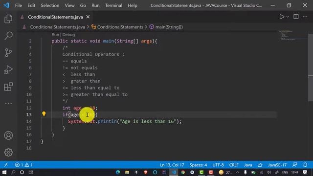 Java Tutorial: IF .. ELSE Statements & Relational Operators| Android Development Course| JAVA Serie смотреть онлайн