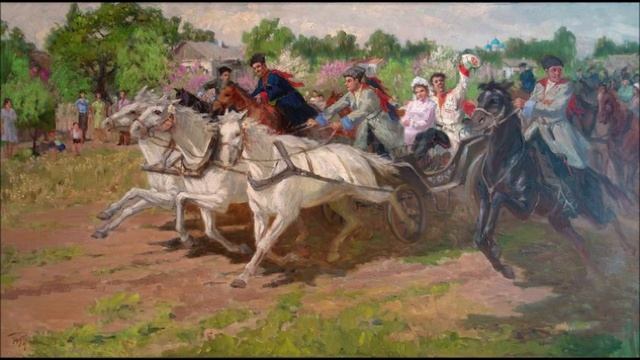 Казачьи песни - Шел казак на побывку домой смотреть онлайн