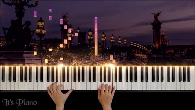 La valse d'Amélie - Yann Tiersen | Piano Synthesia Tutorial смотреть онлайн