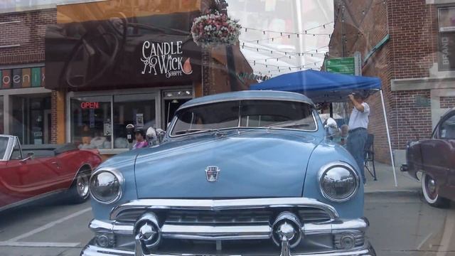 1951 Henry J In Ferndale, Michigan Woodward Dream Cruise Week & A 1951 Ford Custom Sedan Samspace81