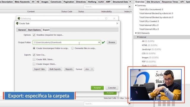 ? Cómo PROGRAMAR RASTREOS con Screaming Frog | SEO Técnico смотреть онлайн