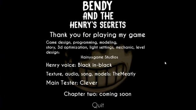 Секреты Генри - Прохождение "Bendy and the Henry's Secrets" смотреть онлайн