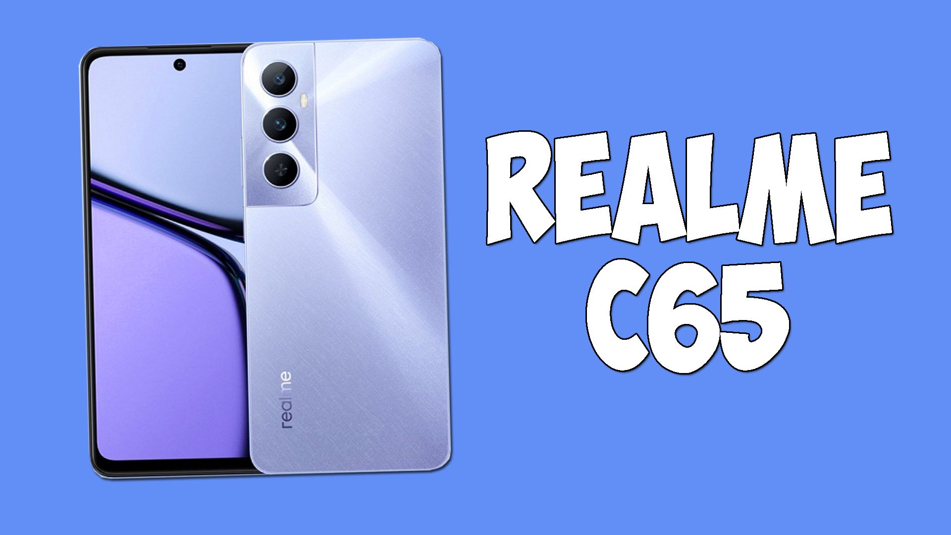 ВЫШЕЛ REALME C65 - НЕОБЫЧНЫЙ ДИЗАЙН И СКРОМНАЯ ЦЕНА!