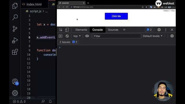 JS 72: The Event Object that contains event details | كائن الأحداث الذي يحتوي على تفاصيل الحدث смотреть онлайн