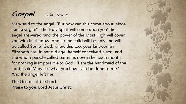 Liturgy of the Word - Our Lady of the Rosary - 7 October 2021 смотреть онлайн