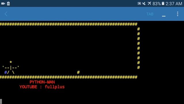 Python, Animated writing without use any graphical user interface (GUI) libraries part1... смотреть онлайн
