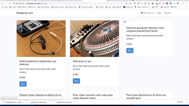 Shopping Cart using Laravel 6 and Stripe Payment( Add Cart to session) - Part 7 смотреть онлайн