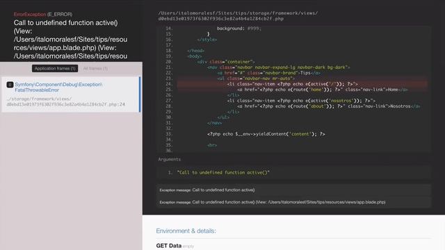 Tip 2 - Helpers personalizados en Laravel (class active) | Rimorsoft Online смотреть онлайн