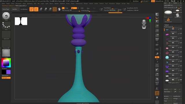 ДЕЛАЮ 3D МОДЕЛЬ Magic Myc ИЗ СЕРИАЛА КОРПОРАЦИЯ ЗАГОВОР || ZBRUSH TIMELAPSE смотреть онлайн