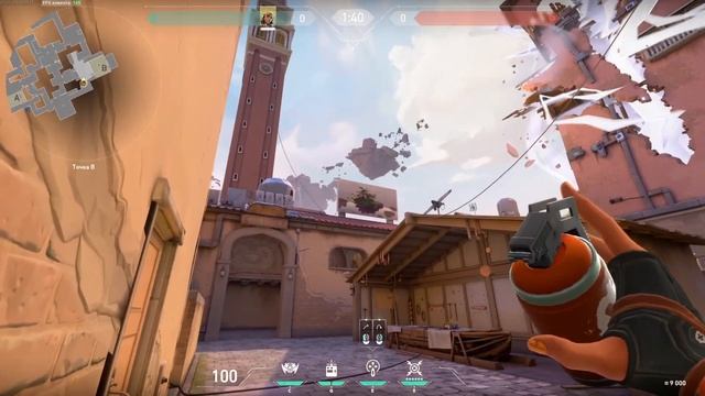 ФИШКИ НА КАРТЕ ASCENT ЗА RAZE ВАЛОРАНТ / VALORANT