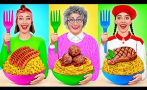 Кулинарный Челлендж_ Я против Бабушки _ Смешные моменты от Multi DO Challenge