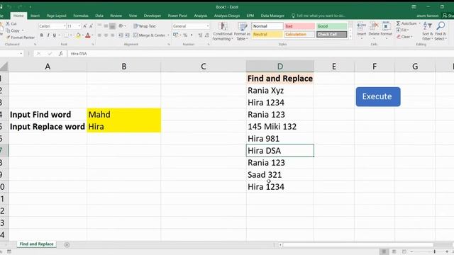 Excel VBA - Find and Replace смотреть онлайн
