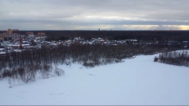 DJI Mini 2, Озеро Большое (Подмосковье), 13.02.2022 смотреть онлайн