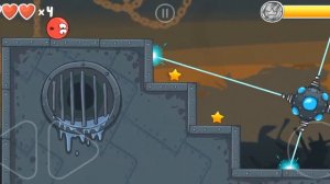 red ball 4 38th level lvl, all stars, gold crown | красный шарик как пройти 38 уровень в игре лвл.