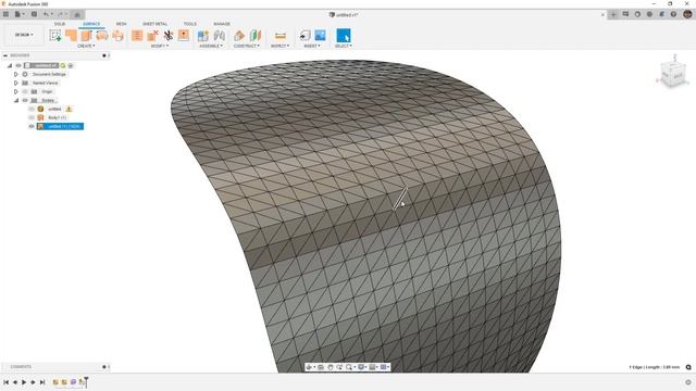 Blender to Fusion 360 - How to Convert a Mesh to a Clean CAD Surface смотреть онлайн