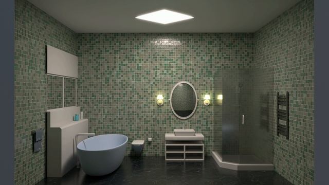 Энергосбережение в жилом доме и рациональное использование воды. 3D Анимация в Blender 3D смотреть онлайн