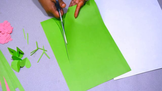 How To Make A Paper Wall Hanger || Colorpaper 3D Flowers Tree Wall Hanging Tutorial