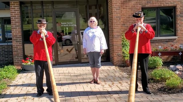 Alphorns for Swiss National Day смотреть онлайн