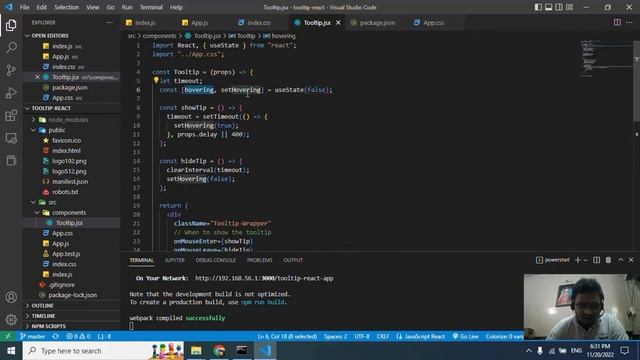 tooltip react app смотреть онлайн