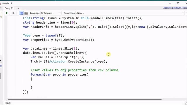 Import CSV data into objects in C# with mappings for column and property names | Generic method смотреть онлайн