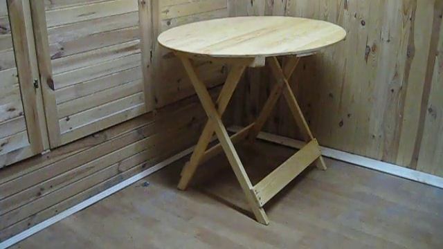 Складной столик круглый смотреть онлайн