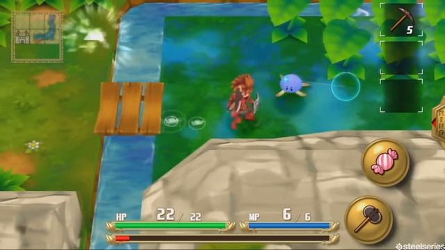 Adventures of Mana Gameplay - Vita/Mobile RPG Remake of Final Fantasy Adventures! смотреть онлайн