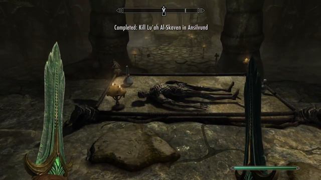 Skyrim- How to dispose of a villain while they monologue. смотреть онлайн