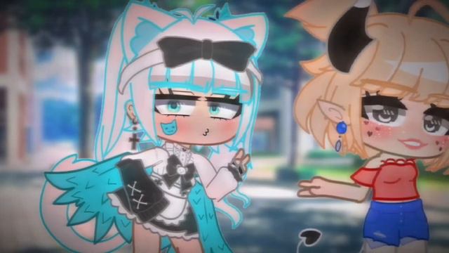 ~meme:"✨Ashley look at me!👀"~гача нокс~ смотреть онлайн