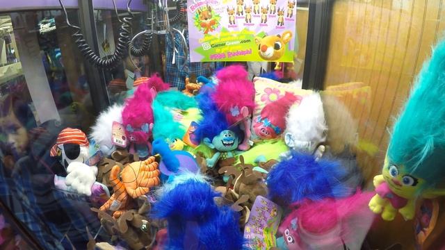 Arcade Claw Machine Games Plush Toy Stuffed Animals Prize Wins! クレーンゲーム смотреть онлайн