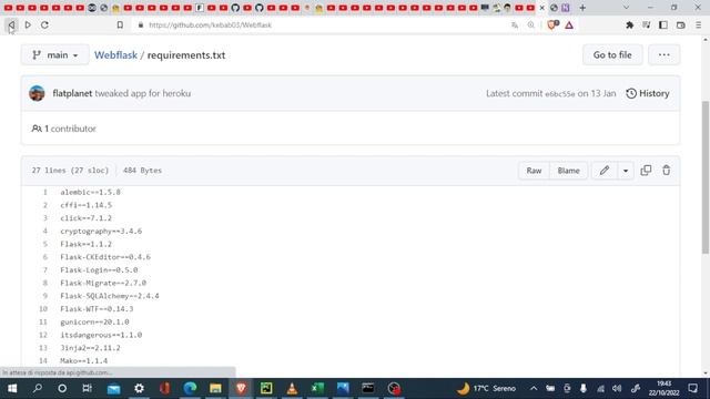 Flask Web app( in Python ) online host in Heroku.com part1 смотреть онлайн